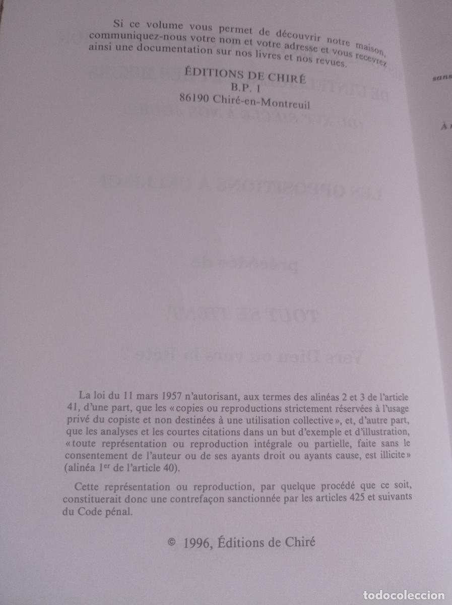 Libros: Histoire de la volont&eacute; de perversion de lintelligence et des moeurs - Foto 5
