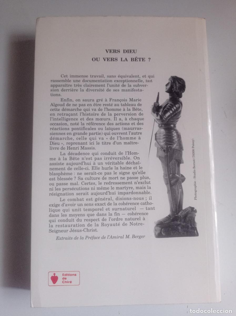 Libros: Histoire de la volont&eacute; de perversion de lintelligence et des moeurs - Foto 6