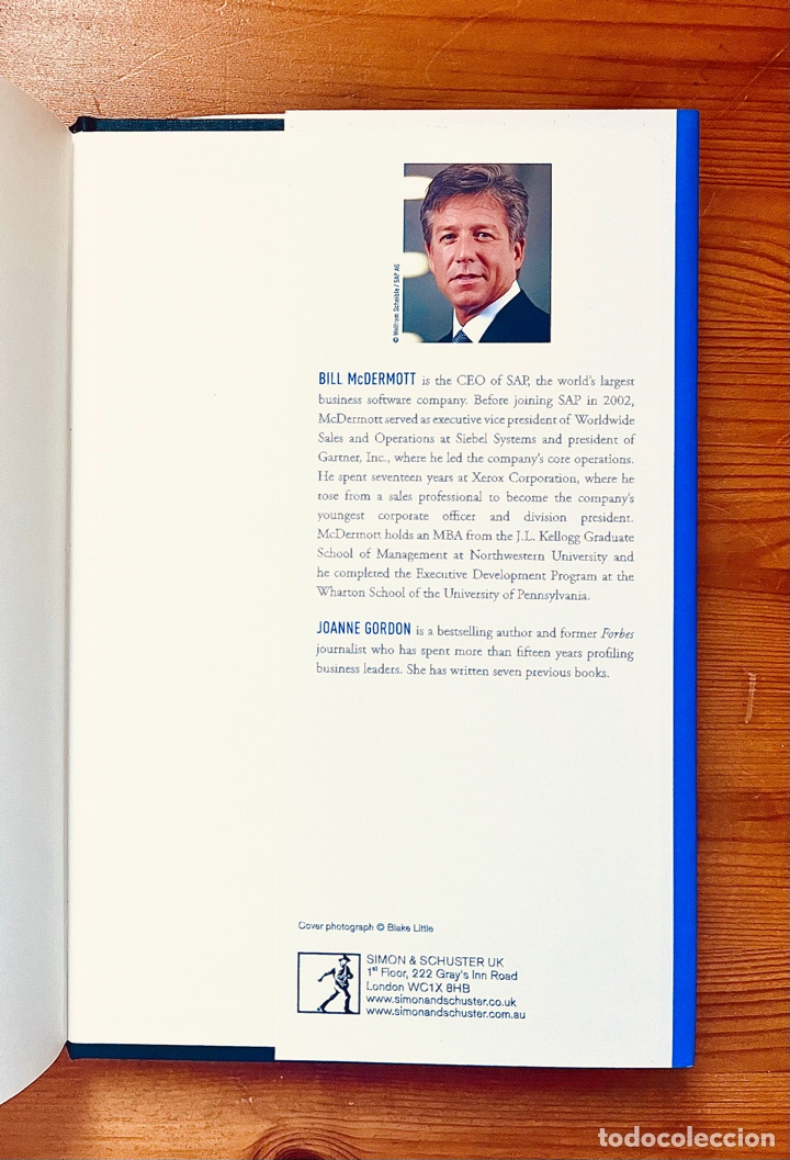 Libros: Interesante libro &rdquo;Winners Dream&rdquo; Bill McDermott - Foto 2