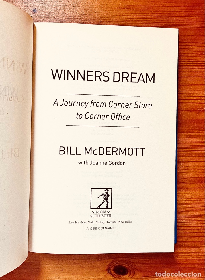 Libros: Interesante libro &rdquo;Winners Dream&rdquo; Bill McDermott - Foto 3