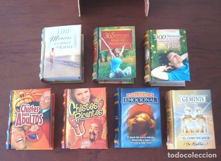 Libros: Mini librer&iacute;a con 7 bellos libritos (temas variados) - Foto 2