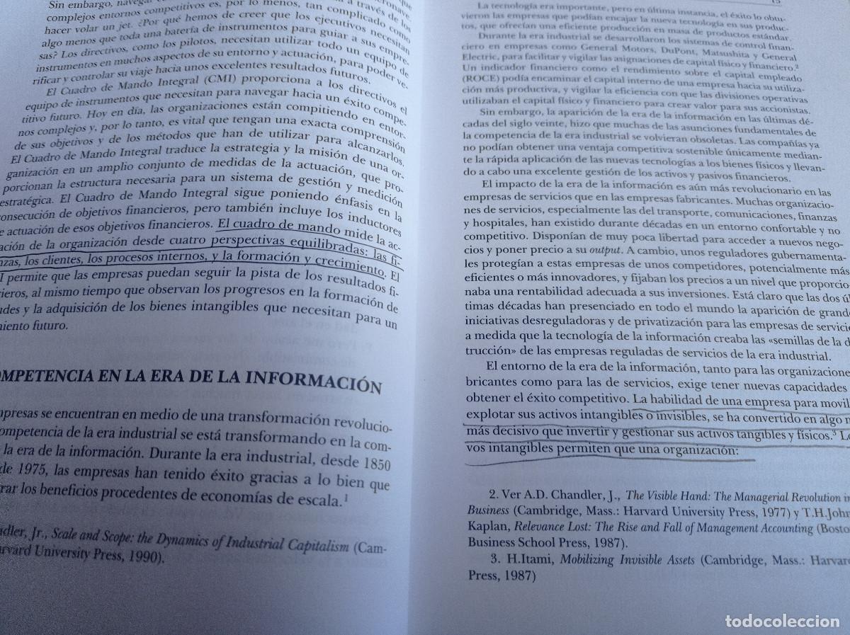 Libros: Cuadro de mando integral Robert S. Kaplan (Autor), David P. Norton - Foto 2