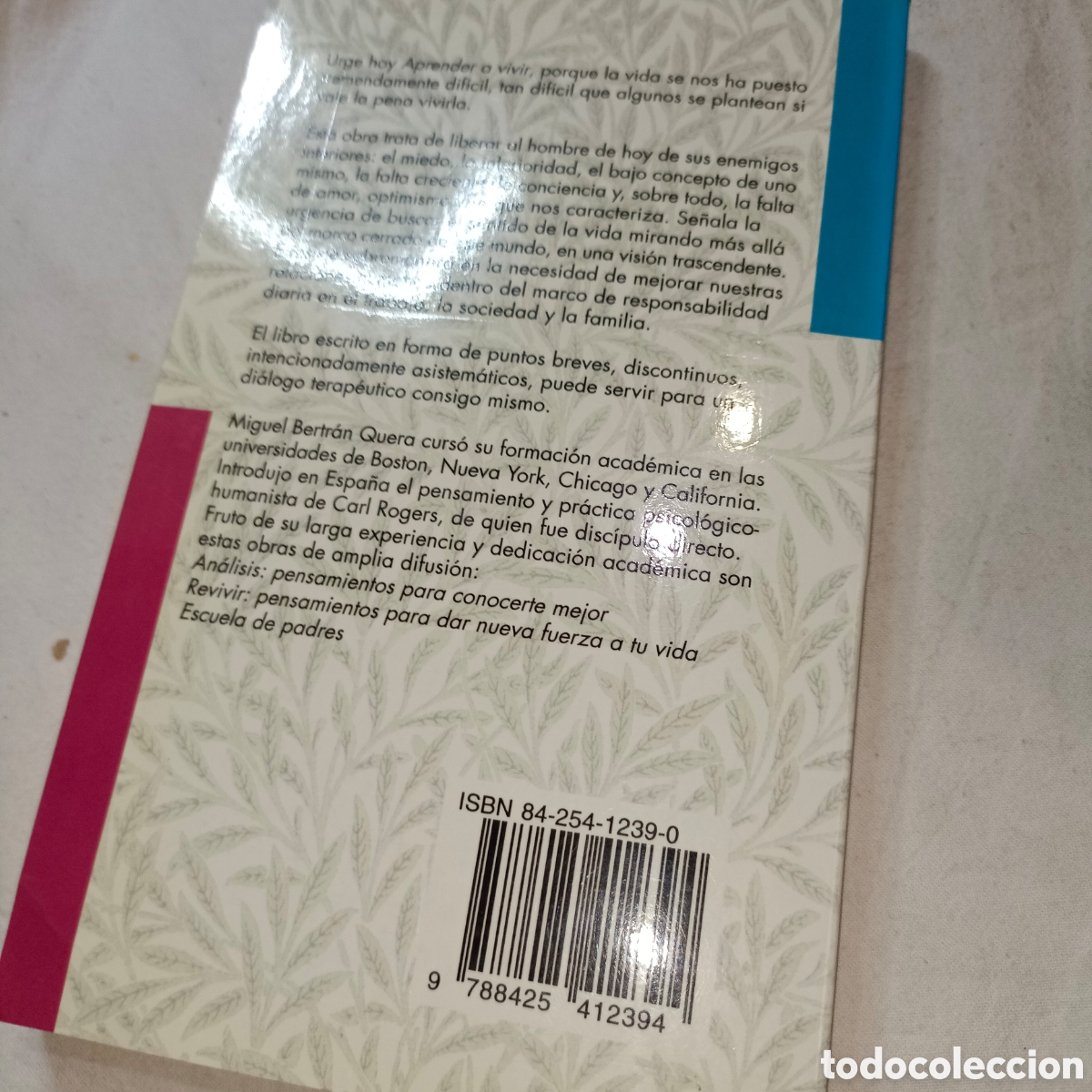Libros: Aprende a vivir Miguel Ram&oacute;n quera. Herder - Foto 4