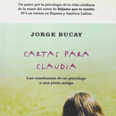 Libros: CARTAS PARA CLAUDIA, JORGE BUCAY