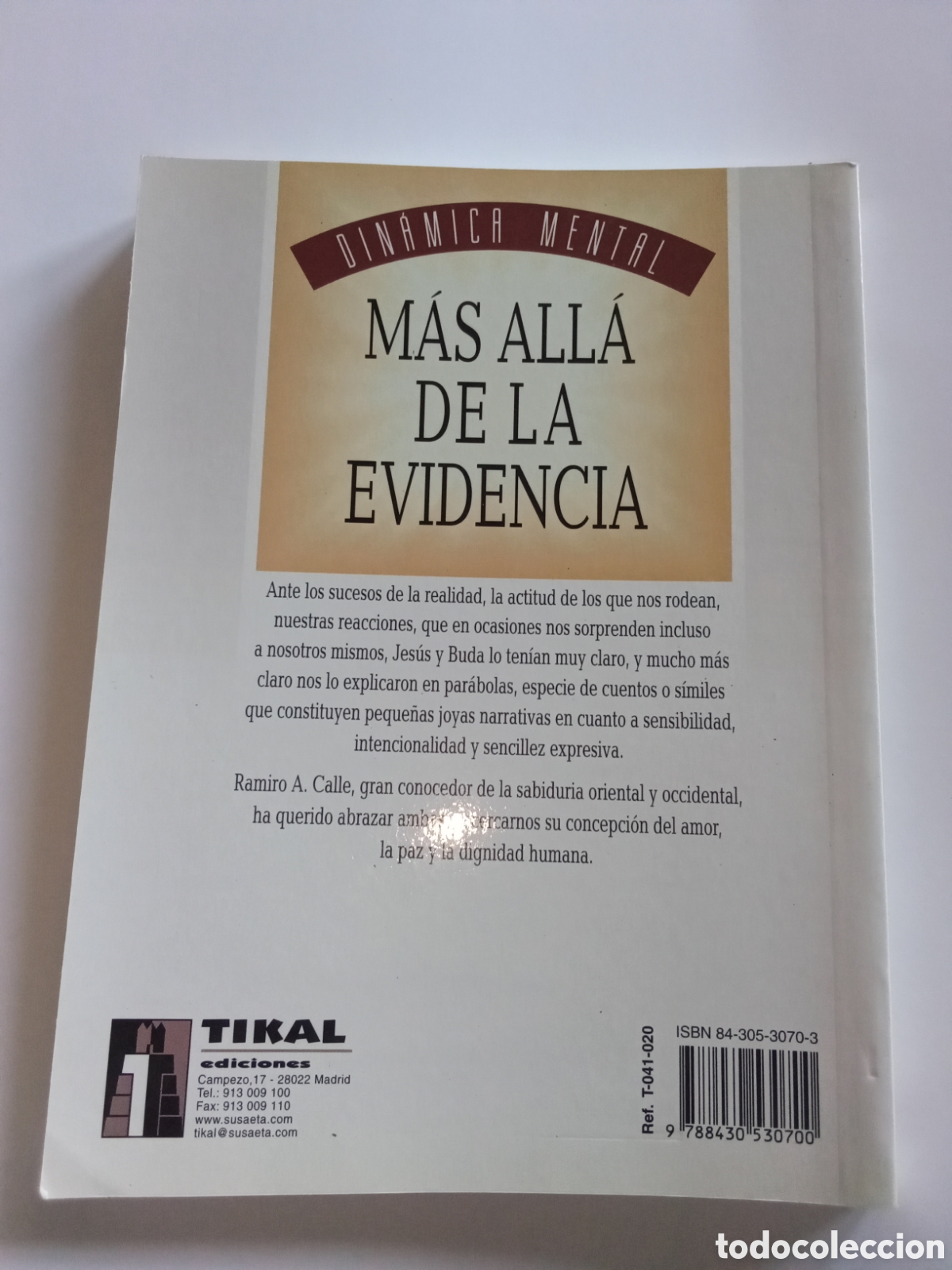 Libros: MAS ALLA DE LA EVIDENCIA - RAMIRO A. CALLE - Foto 2