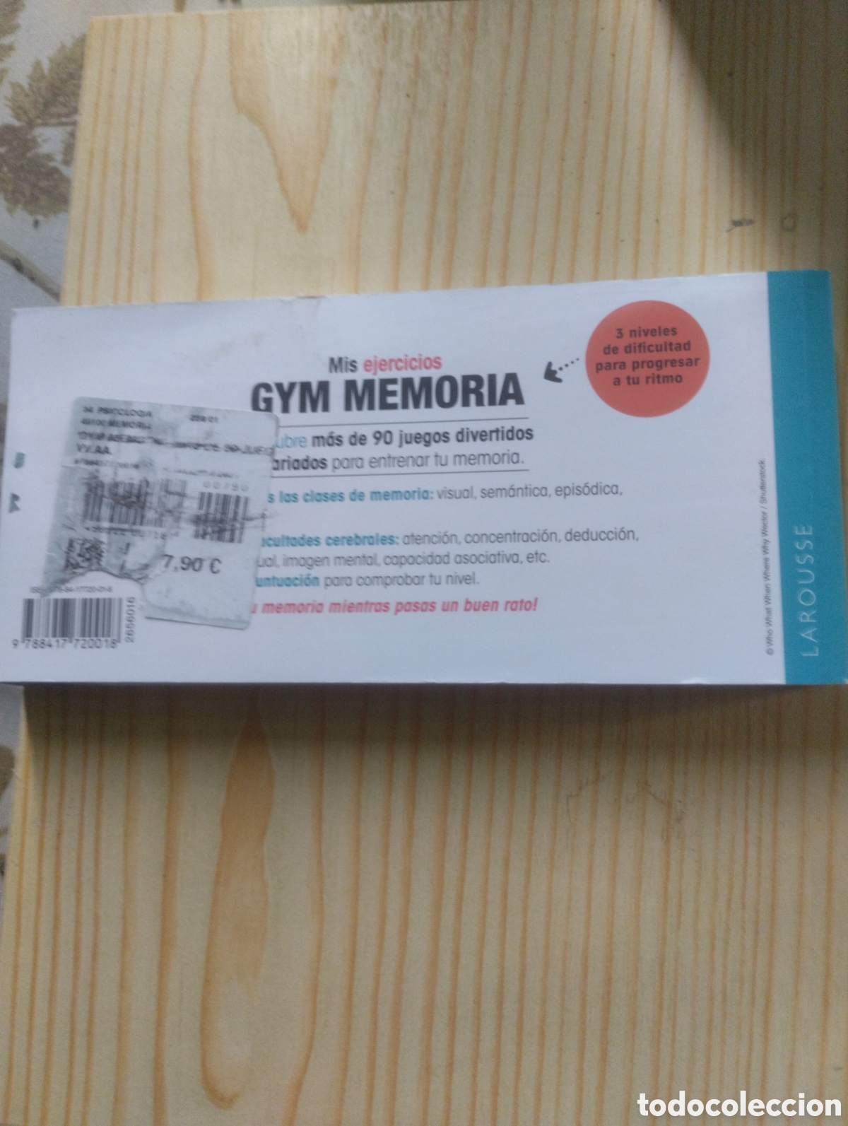Libros: MIS EJERCICIOS GYM MEMORIA - Foto 2