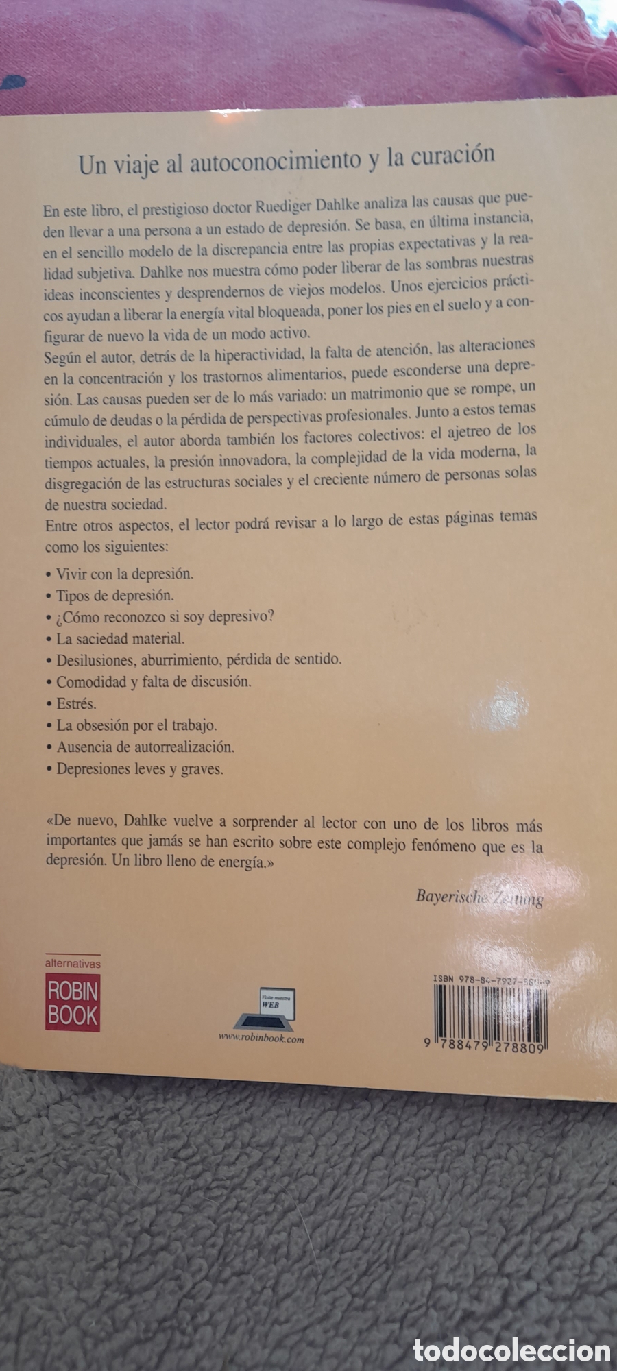 Libros: Depresi&oacute;n. Ruediger Dahlke - Foto 2