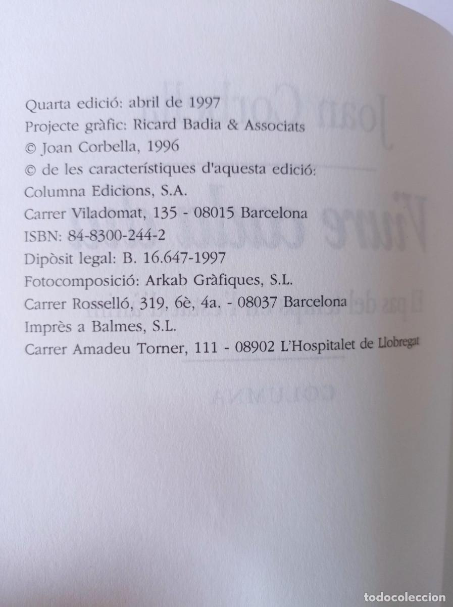Libros: Viure Cada Dia Joan Corbella en Catal&aacute;n 1997 - Foto 2