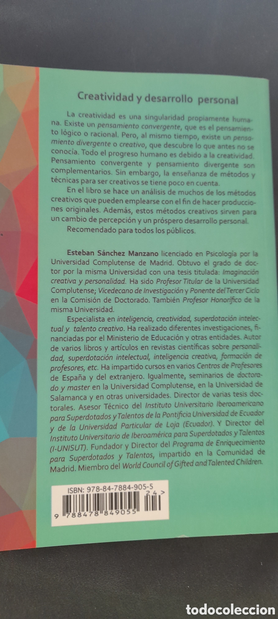 Libros: Creatividad y desarrollo personal. Esteban S&aacute;nchez Manzano - Foto 2