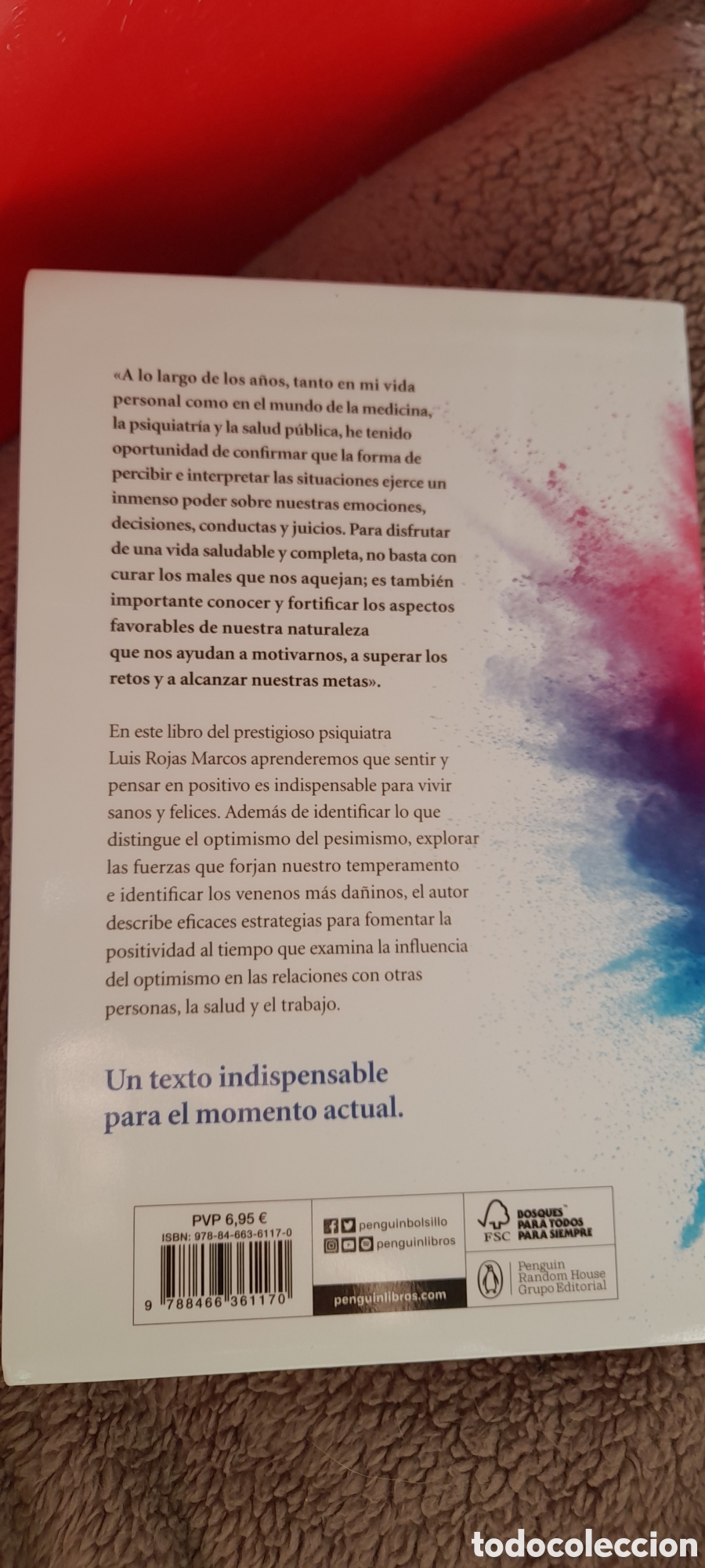 Libros: Optimismo y salud. Luis Rojas Marci&ntilde;os - Foto 2