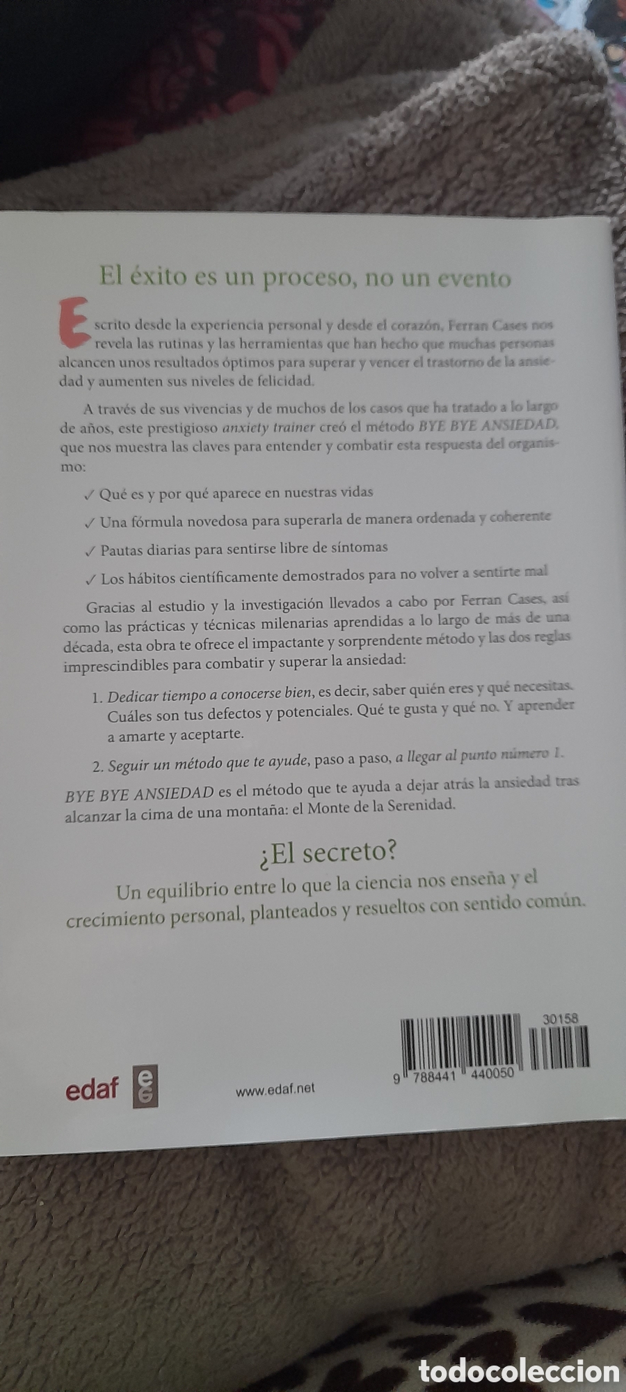 Libros: Bye bye ansiedad. Ferran Cases - Foto 2