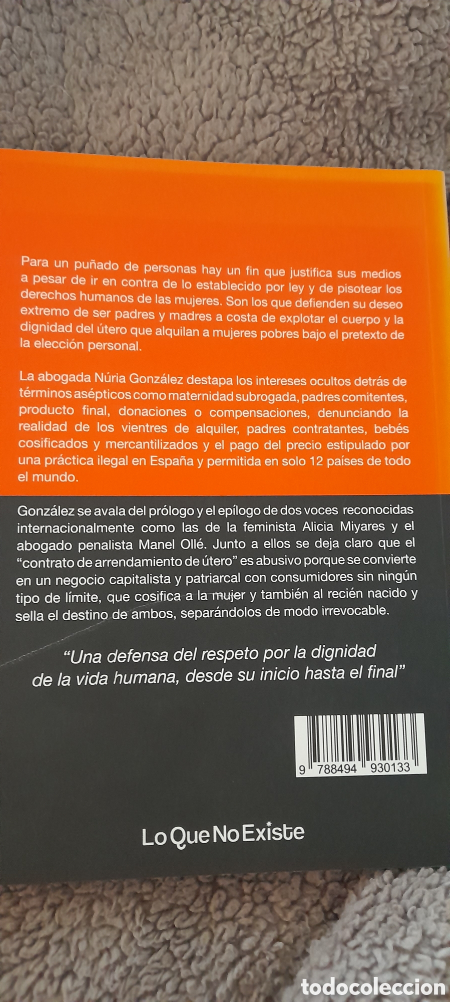 Libros: Vientres de alquiler. Nuria Gonz&aacute;lez - Foto 2