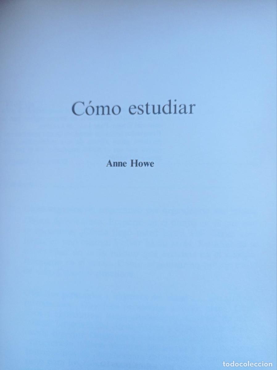 Libros: C&oacute;mo estudiar Ann Howe - Foto 4
