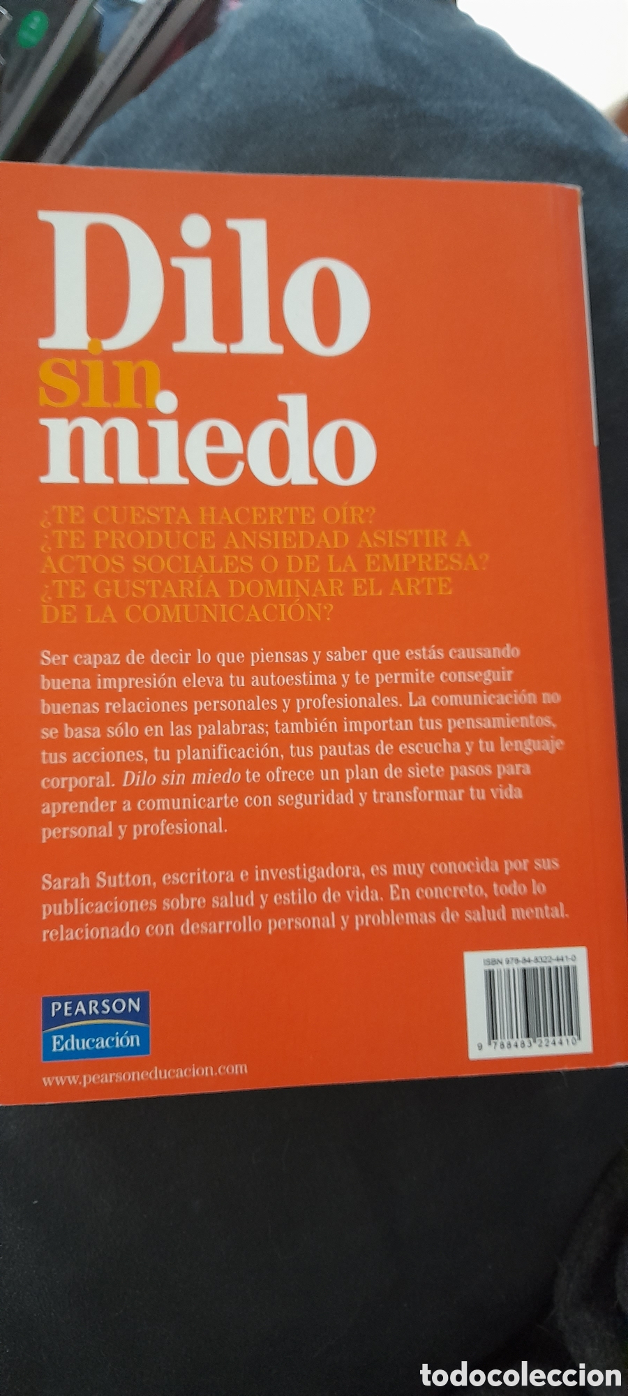 Libros: Dilo sin miedo. Sarah Sutton - Foto 2