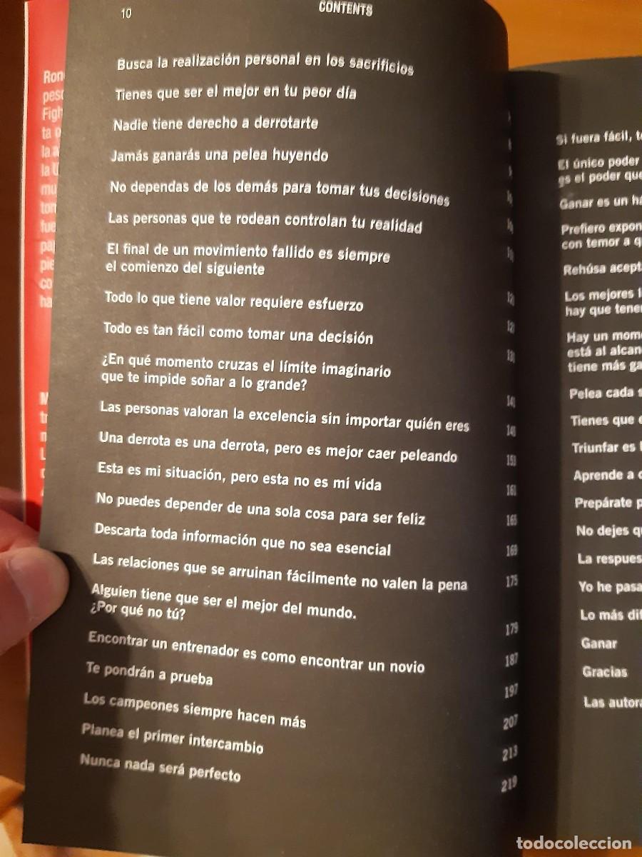Libros: MI PELEA / TU PELEA de RONDA ROUSEY - Foto 6