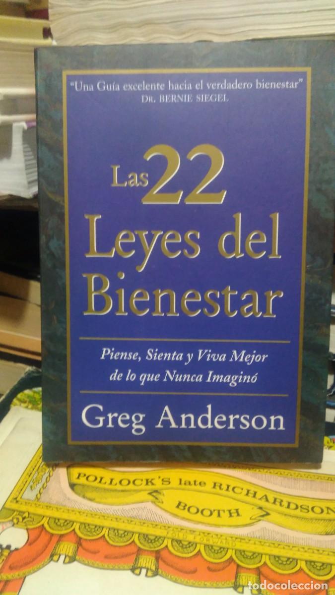 Libros: Las 22 leyes del bienestar -Greg Anderson. Edaf - Foto 1