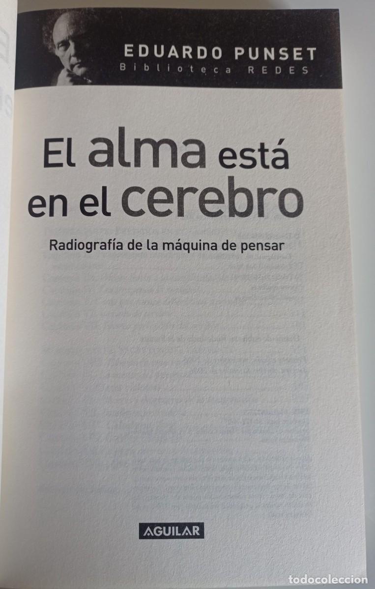 Libros: El alma en el cerebro EDUARDO PUNSET CASALS - Foto 3