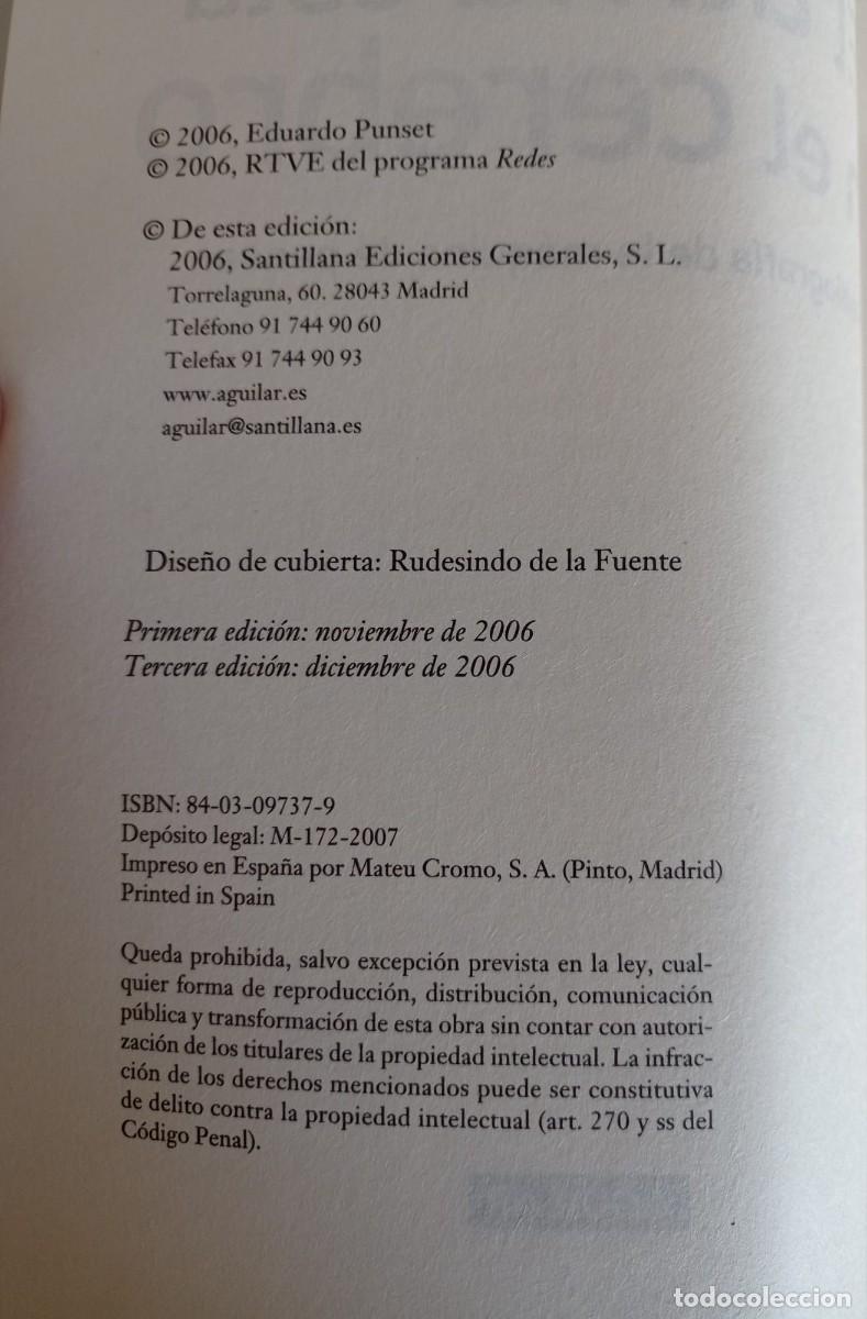 Libros: El alma en el cerebro EDUARDO PUNSET CASALS - Foto 5