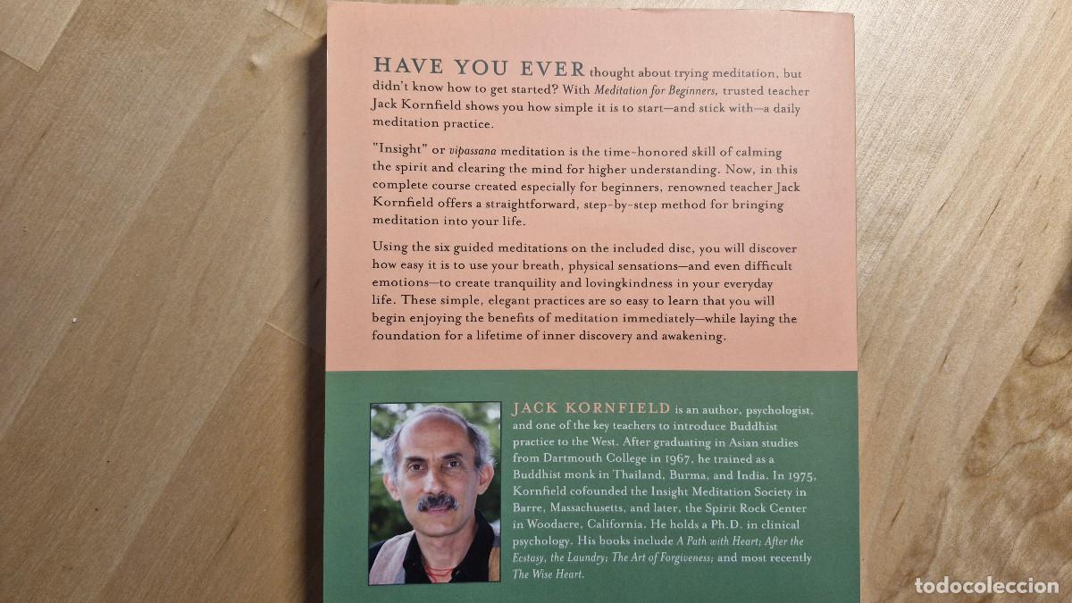 Libros: Meditation for Beginners Jack Kornfield - Foto 2