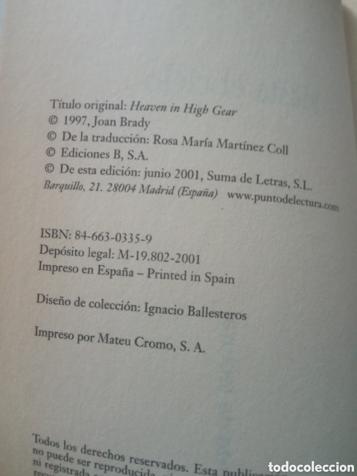 Libros: Hasta el Cielo de Joan Brady - Foto 2