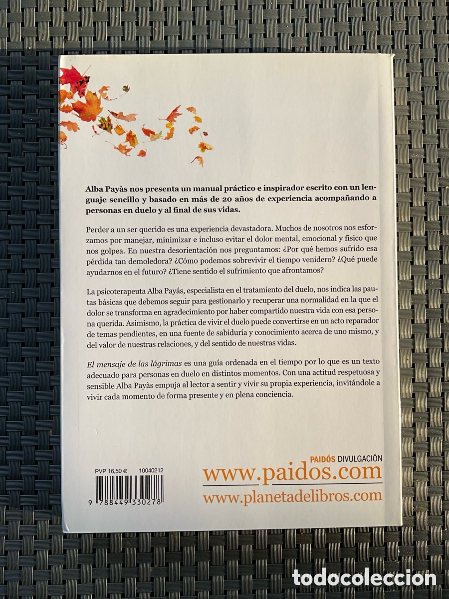 Libros: El Mensaje de las L&aacute;grimas de Alba Pay&aacute;s - Foto 2