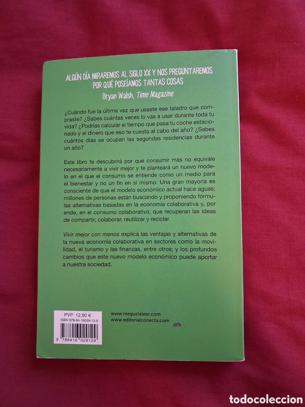 Libros: Libro VIVIR MEJOR CON MENOS, DE ALBERT CA&Ntilde;IGUERAL - Foto 2