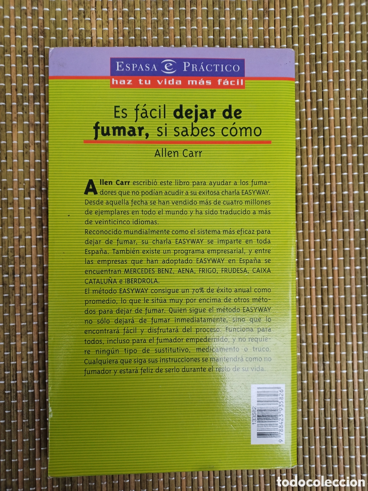 Libros: Allen Carr, Es f&aacute;cil dejar de fumar, si sabes c&oacute;mo. - Foto 2