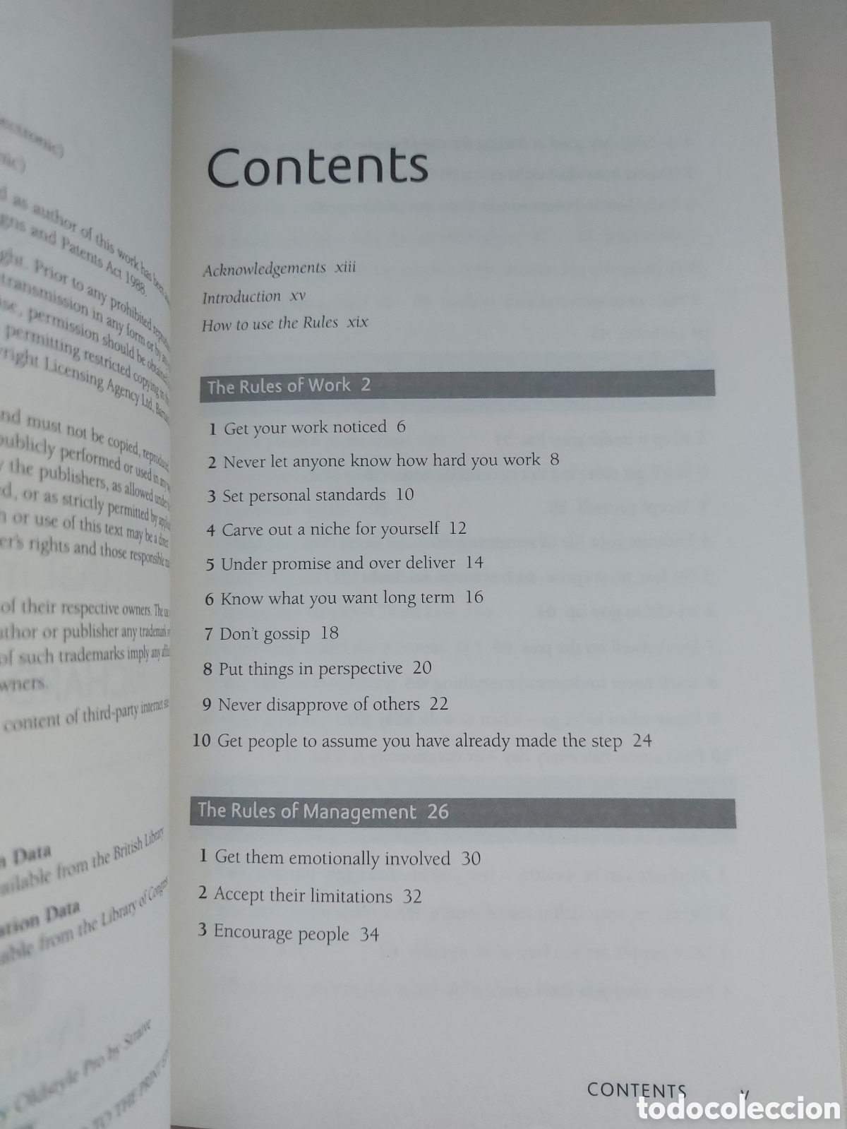 Libros: The Rules of Everything. Richard Templar - Foto 2