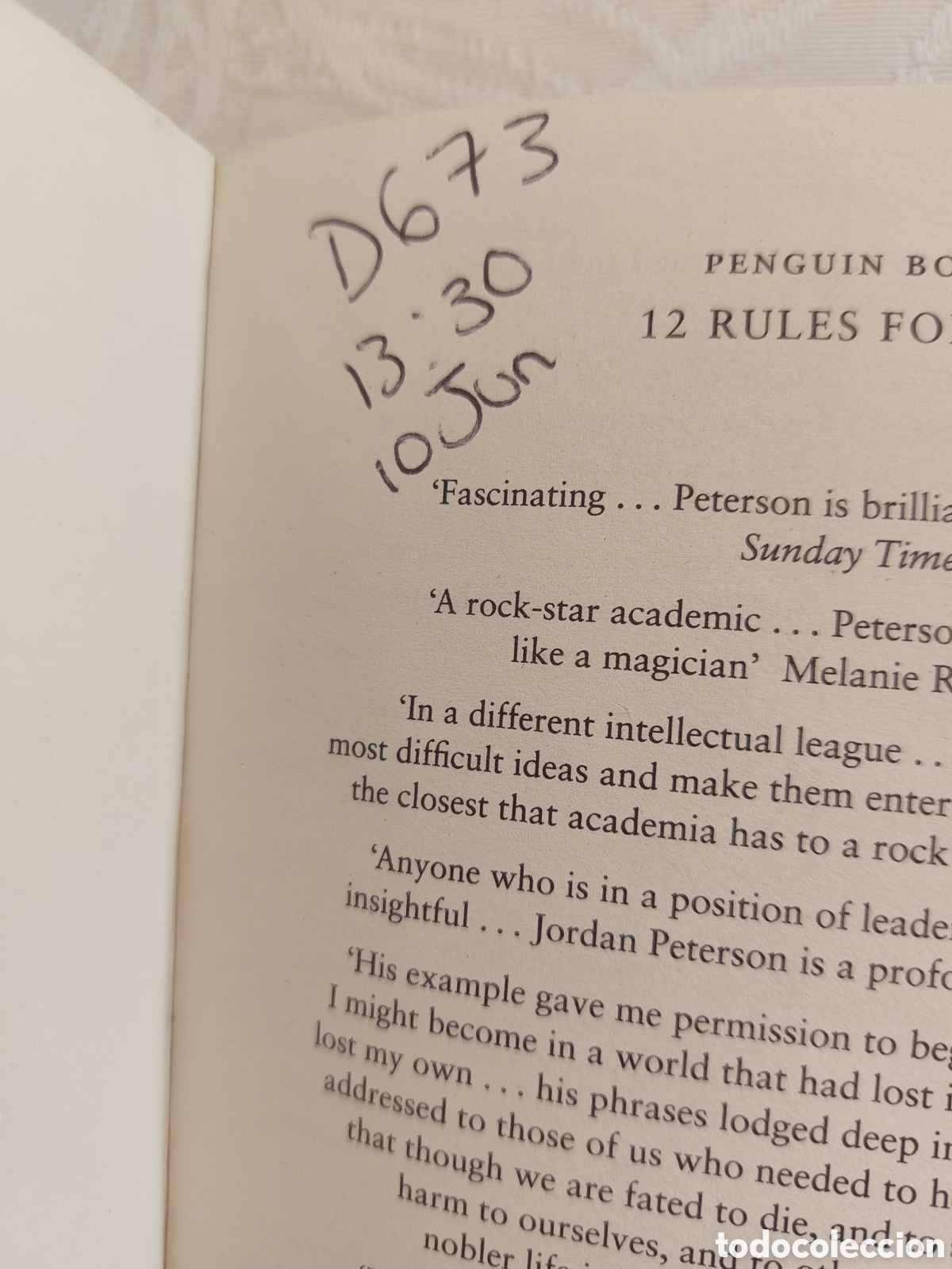 Libros: 12 Rules for Life. J. B. Peterson - Foto 3