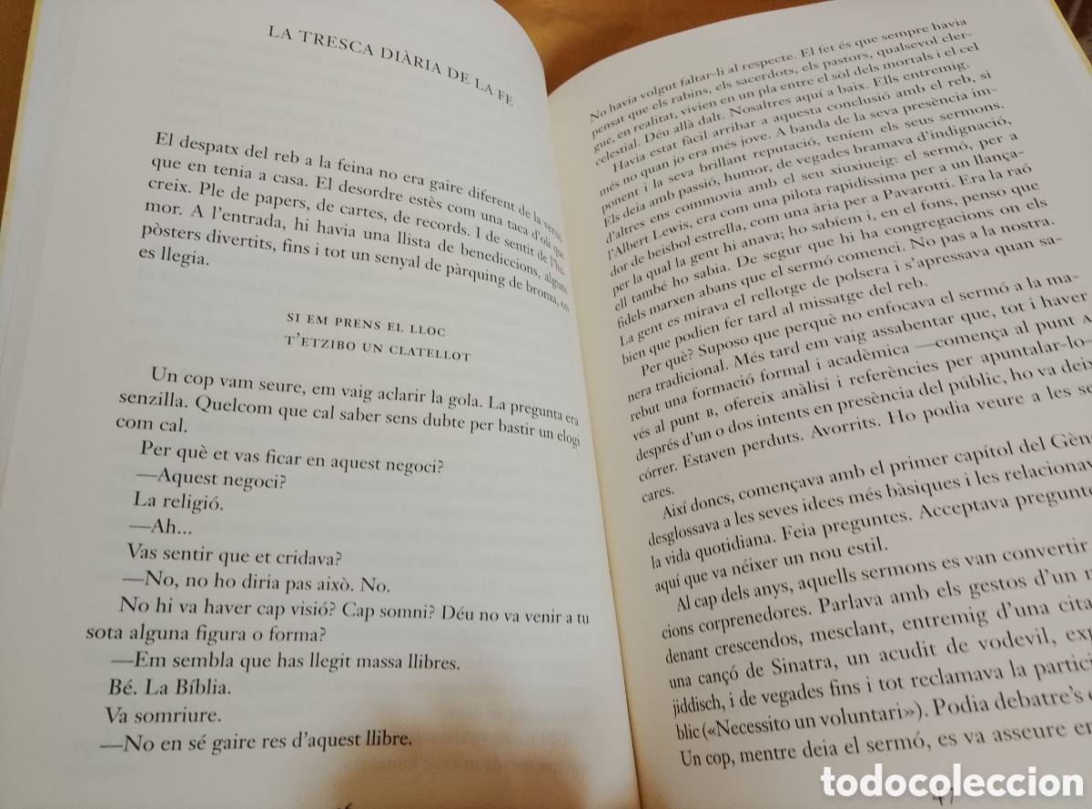 Libros: Libro &rdquo; Tingues una mica de fe&rdquo; Mitch Alborn - Foto 6