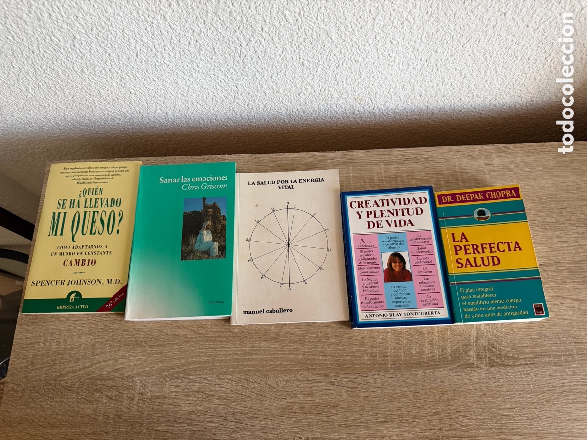 Libros: Salud, energ&iacute;a y desarrollo personal.