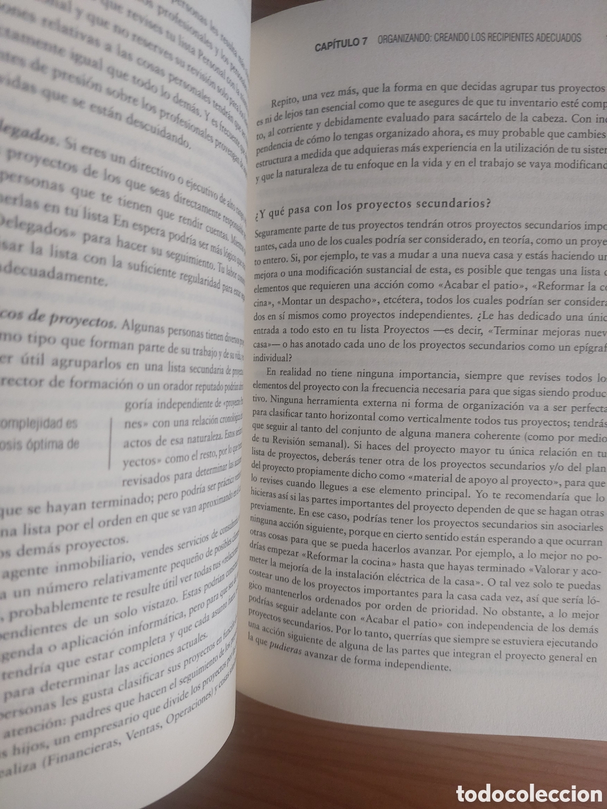 Libros: Organ&iacute;zate con eficacia. David Allen - Foto 6