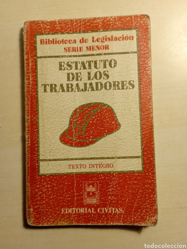 Estatuto De Los Trabajadores Editorial Civitas - Comprar Libros Bajo ...