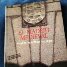 Libros: EL MADRID MEDIEVAL. Lote 341508568