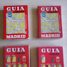 Libros: GUÍA URBANA DE MADRID 4 TOMOS. Lote 341533233