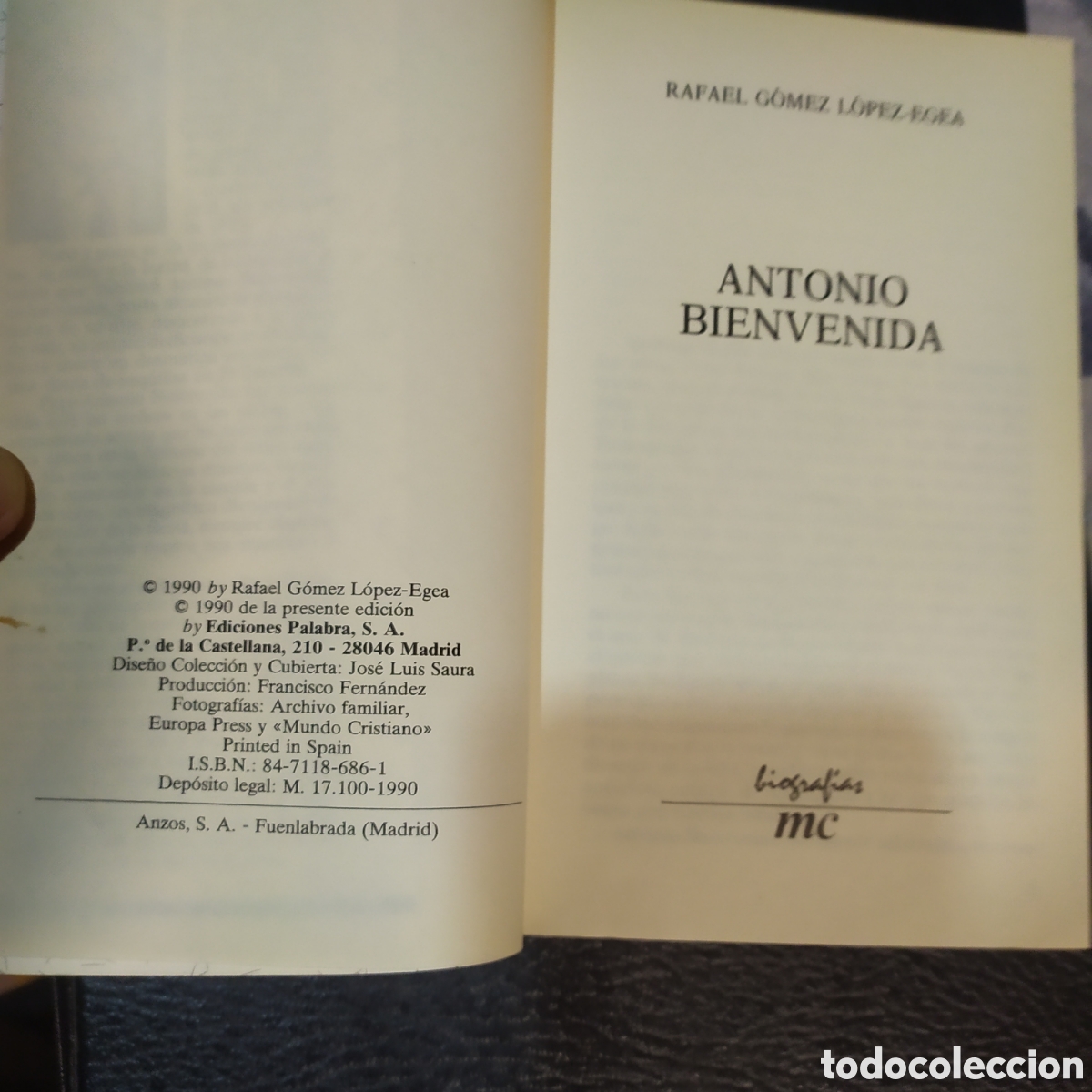Libros: Libro Antonio bienvenida - Foto 12