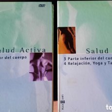 Libros: SALUD ACTIVA.VOLUMEN 1 Y 2.LIBROS+DVD+ENCICLOPEDIA COMPLETA DE 8 VOLÚMENES.. Lote 385818244