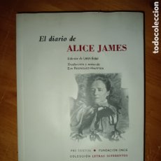 Libros: EL DIARIO DE ALICE JAMES. Lote 393959964