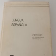 Libros: LENGUA ESPAÑOLA