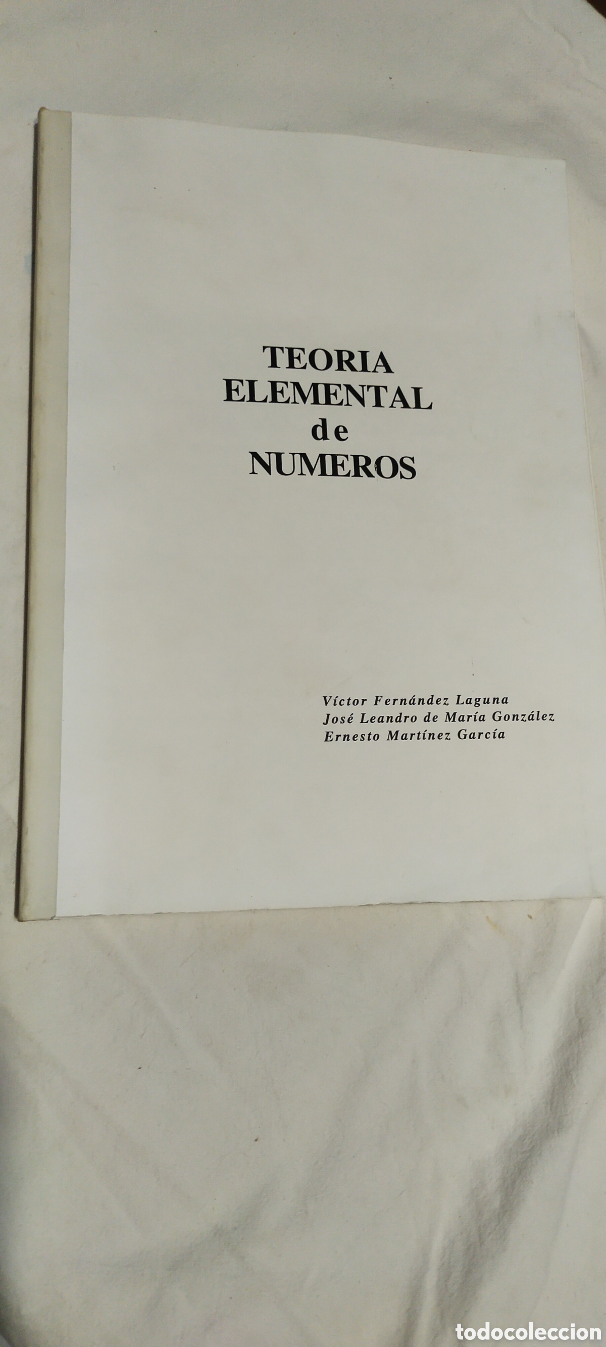 Libros: Teor&iacute;a elemental de n&uacute;meros matem&aacute;ticas - Foto 1