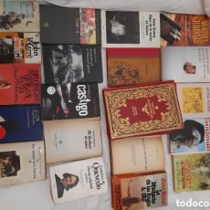 Libros: LOTE DE LIBROS CON VARIEDAD DE GÉNEROS.