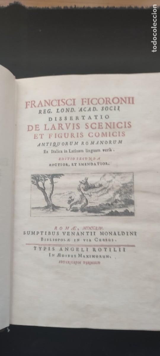 Libros: Facs&iacute;mil del Libro de las mascaras. Roma 1854 Editorial Siloe - Foto 3