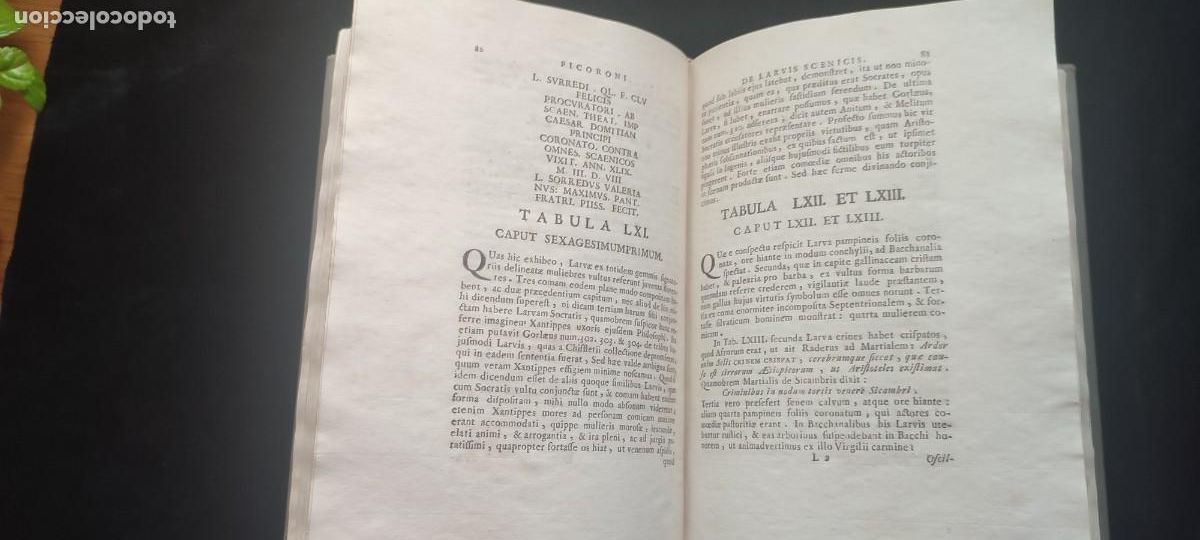 Libros: Facs&iacute;mil del Libro de las mascaras. Roma 1854 Editorial Siloe - Foto 7