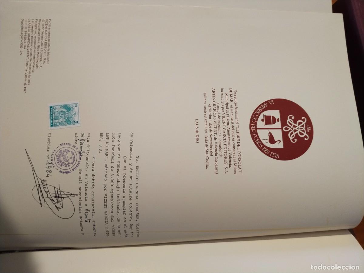 Libros: Llibre del Consulat del Mar - Foto 2