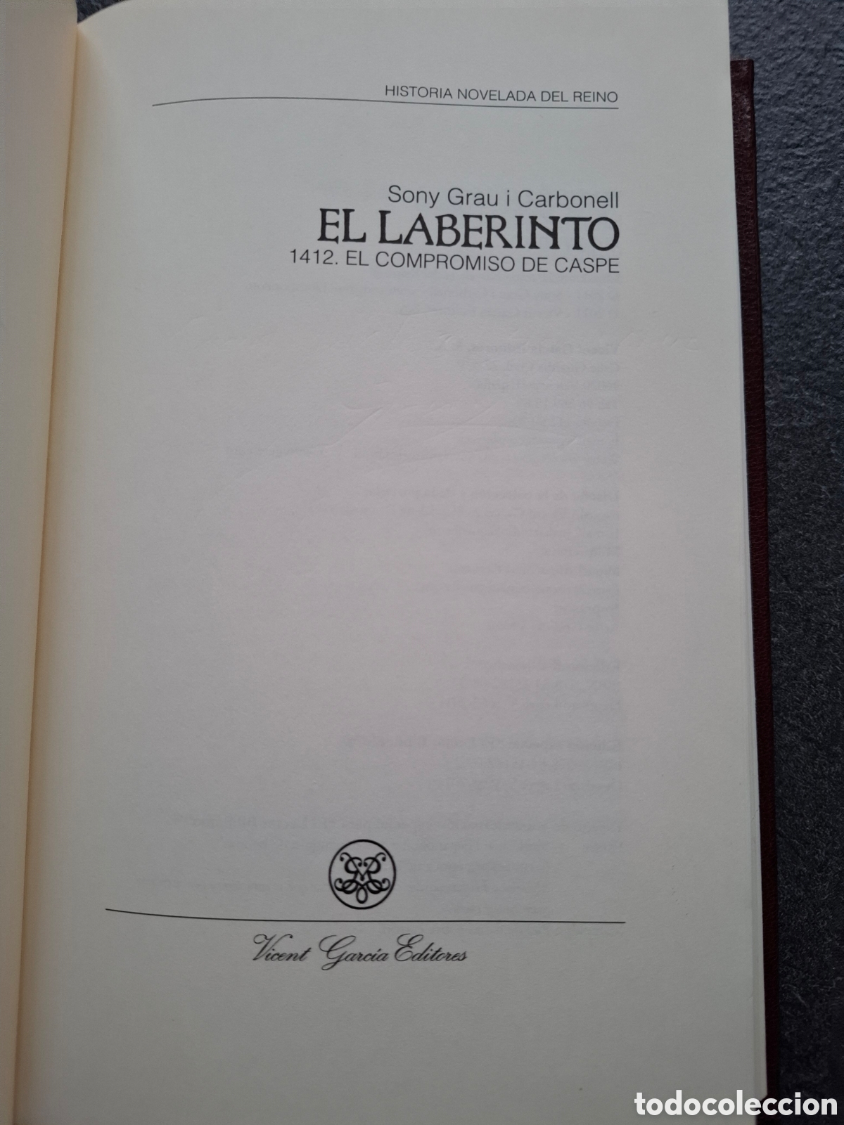 Libros: El Laberinto. Sony Grau Carbonell - Foto 3