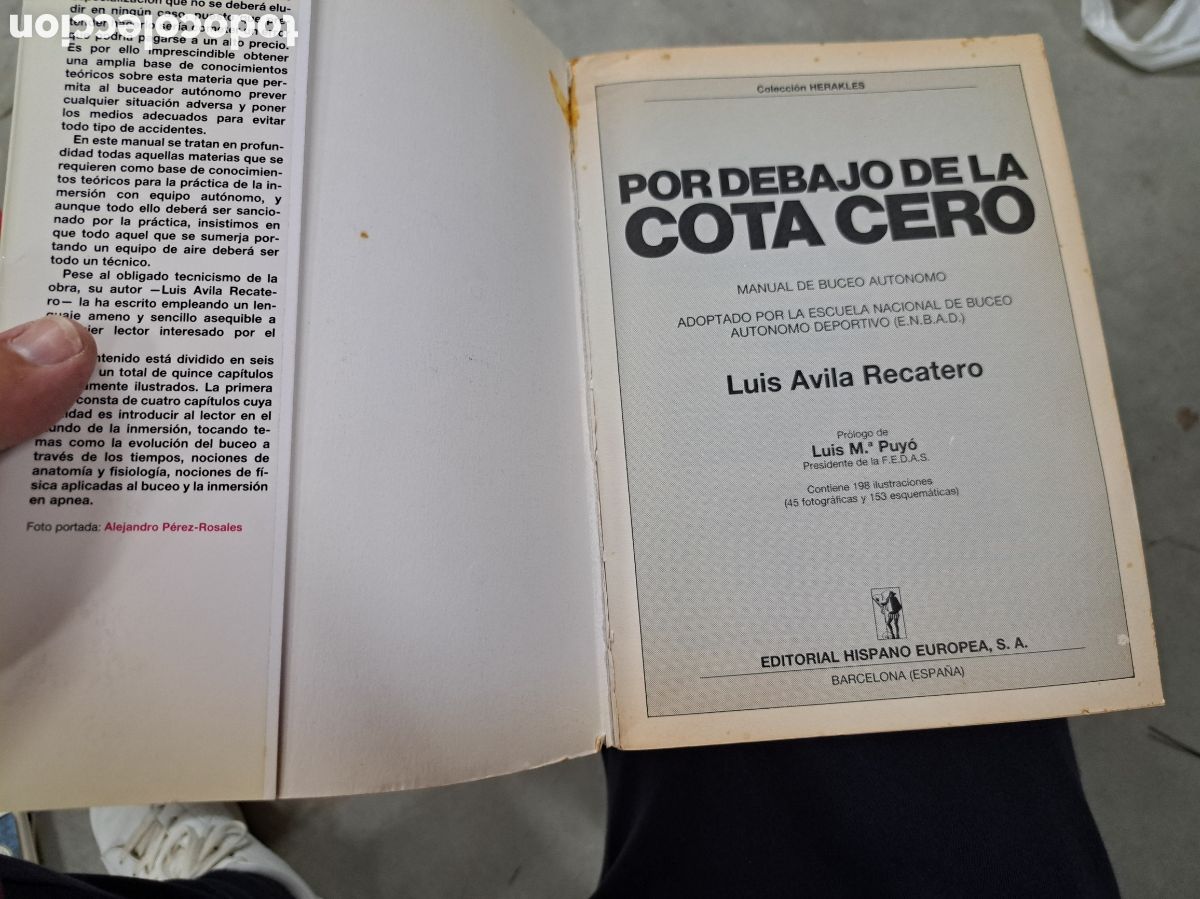 Libros: Jml libro buceo Cota Cer&aacute;mica Rarisimo - Foto 9