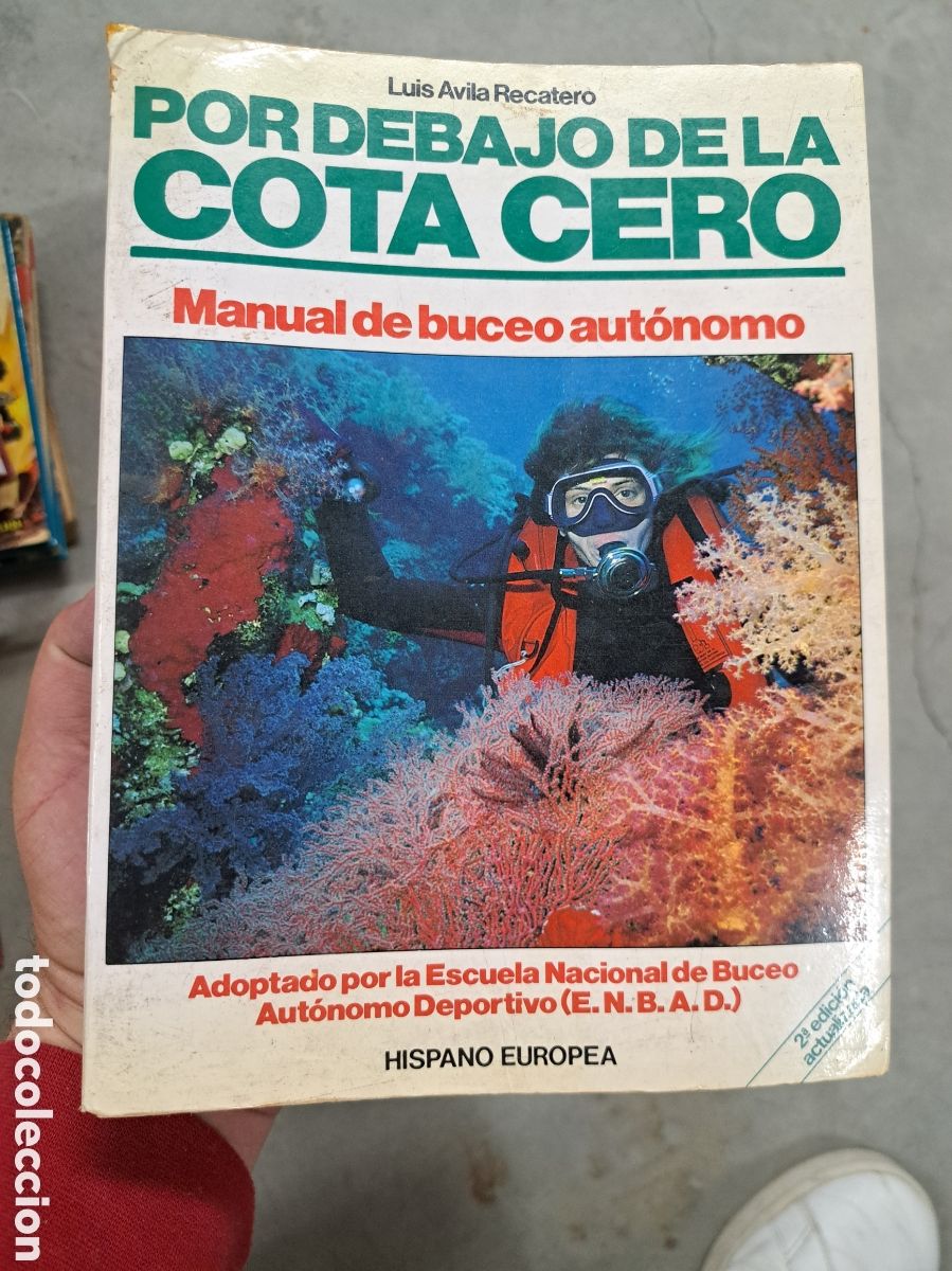 Libros: Jml libro buceo Cota Cer&aacute;mica Rarisimo - Foto 1