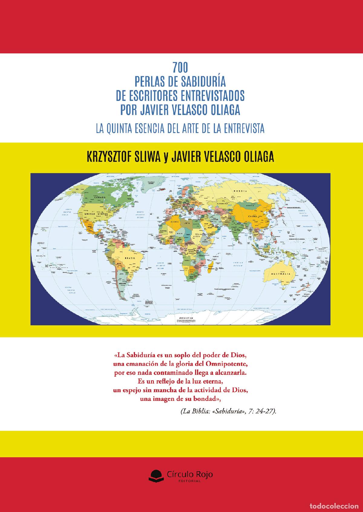 Libri: 700 perlas de sabidur&iacute;a de escritores entrevistados por Javier Velasco Oliaga. La quinta esencia del