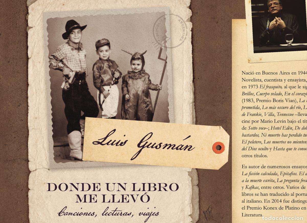 books: DONDE UN LIBRO ME LLEV&Oacute; - Luis Guzm&aacute;n