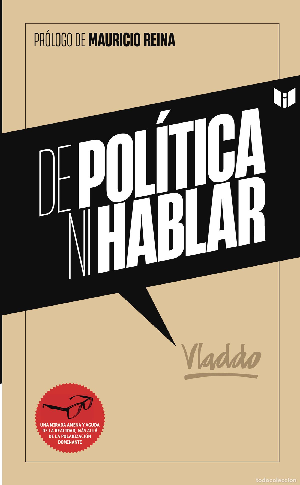 Libros: De pol&iacute;tica ni hablar - Vladimir Fl&oacute;rez
